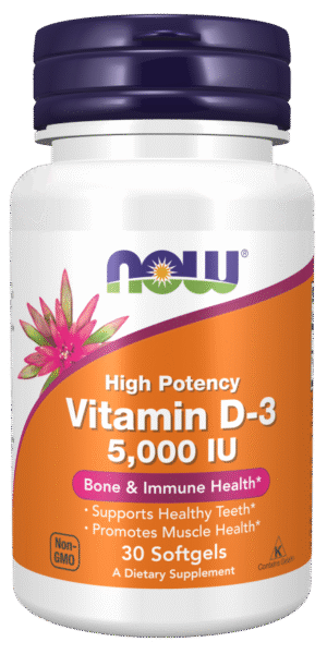 Vitamin D-3 5000 IU Softgels