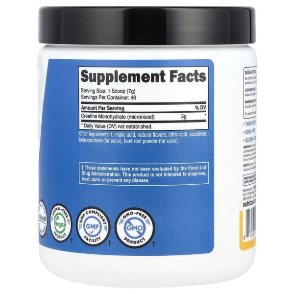 Nutricost, Creatine Monohydrate, Pineapple Mango , 10.7 oz (300 g) - Image 4