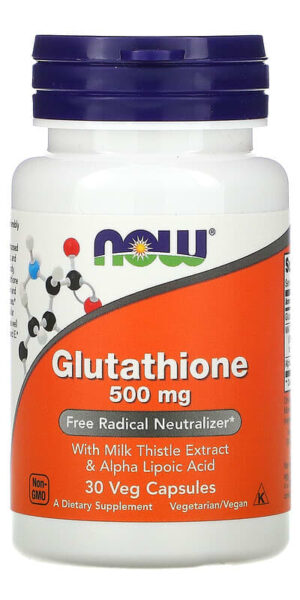 NOW Foods, Glutathione 500 mg