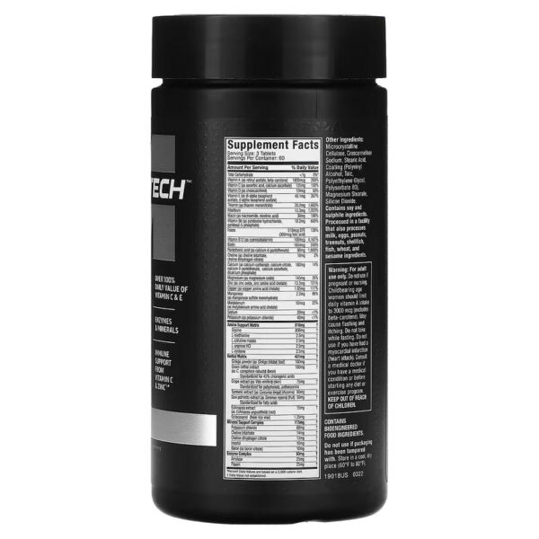MuscleTech, Platinum Multivitamin - Image 2