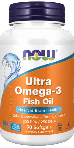 Ultra Omega-3 Fish Oil (Bovine Gelatin) Softgels