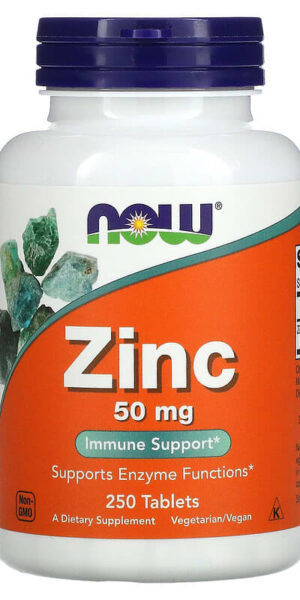 NOW Foods, Zinc, 50 mg