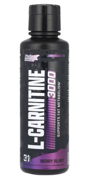 Nutrex Research, L-Carnitine 3000 - Berry Blast