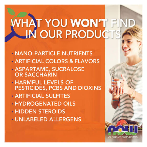 NOW Foods, PABA, 500 mg, 100 Capsules - Image 4