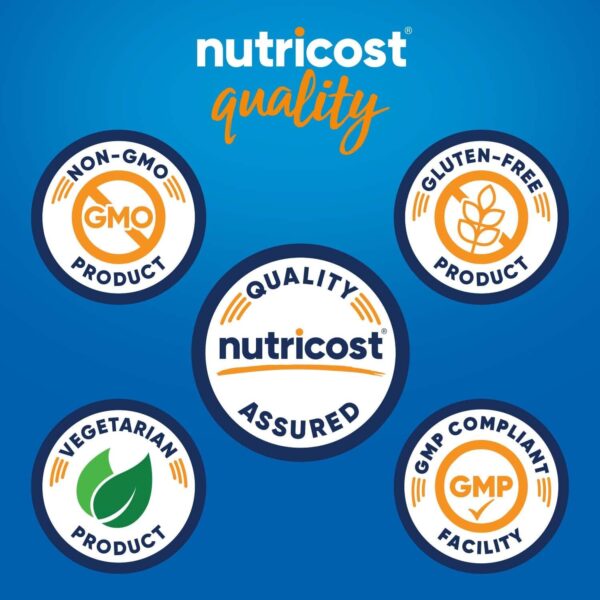 Nutricost Magnesium Glycinate Capsules (90 Capsules, 210 mg Per Serving) - Magnesium Glycinate Supplement for Gentle Absorption - Image 4