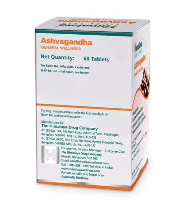 Himalaya Ashwagandha 100 Tablets Rejuvenates Mind & Body - Image 2