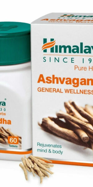Himalaya Ashwagandha 100 Tablets Rejuvenates Mind & Body