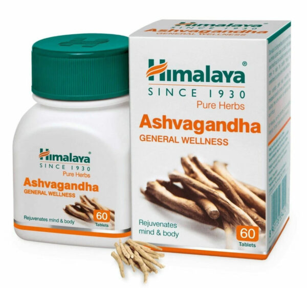Himalaya Ashwagandha 100 Tablets Rejuvenates Mind & Body