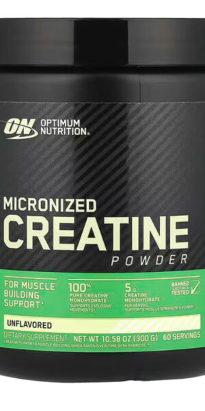 Optimum Nutrition, Micronized Creatine Powder, Unflavored