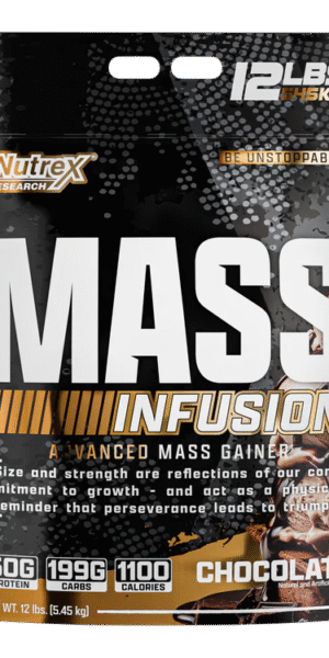 Mass Infusion - 12 lb ADVANCED MASS & RAPID WEIGHT GAINER - Chocolate