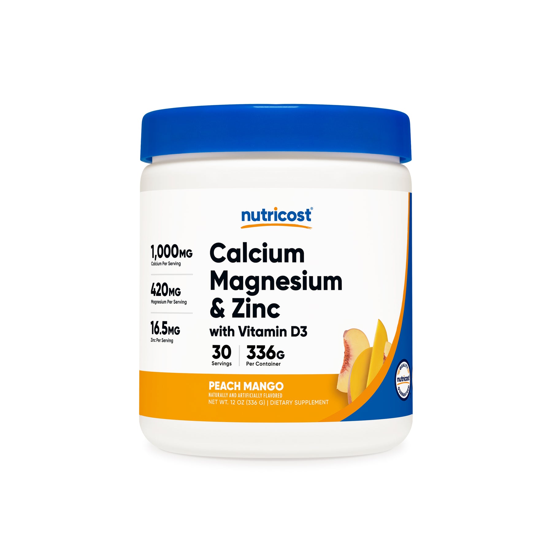 Nutricost Calcium + Magnesium + Zinc Citrates with Vitamin D3 Powder - Image 4