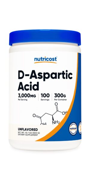 Nutricost D-Aspartic Acid Powder
