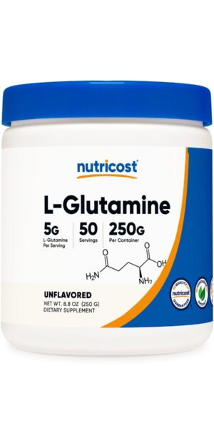 Nutricost L-Glutamine Powder