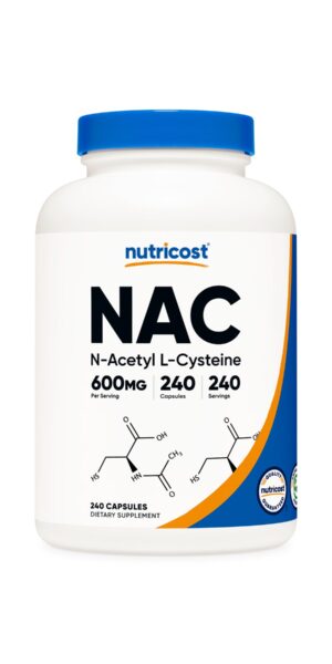 Nutricost N-Acetyl L-Cysteine (NAC) Capsules